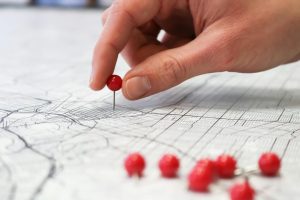 carte locale pour trouver artisan bois grâce à la création site internet menuisier