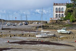 Pornic marée basse