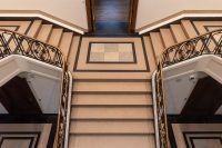 escalier carrelé